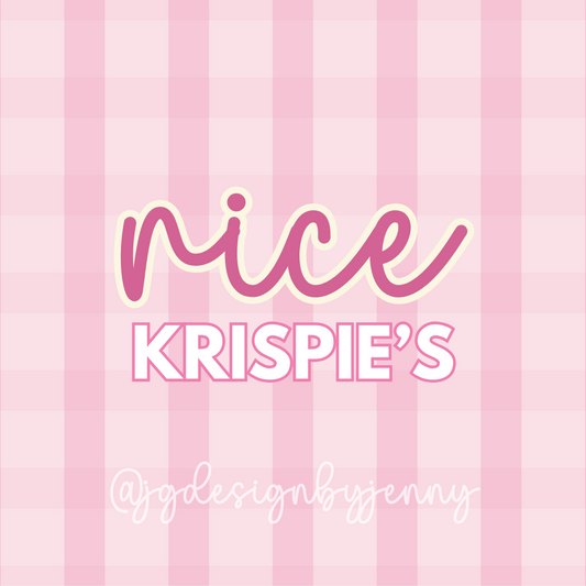 Custom Rice Krispies