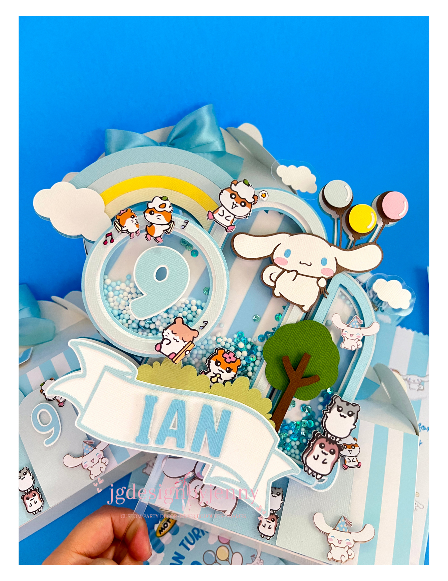 Cinnamoroll Cake Topper