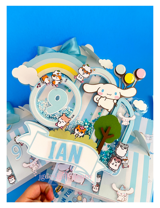 Cinnamoroll Cake Topper