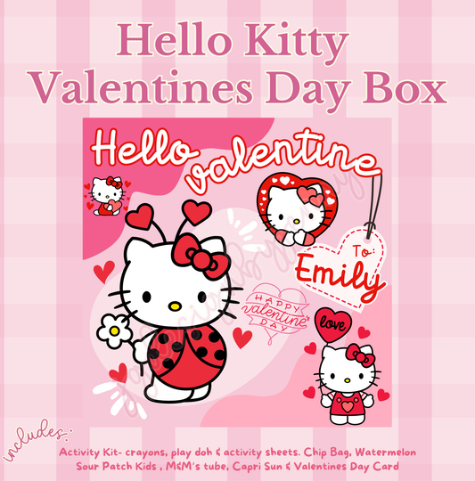 Hello Kitty Valentines Day Box