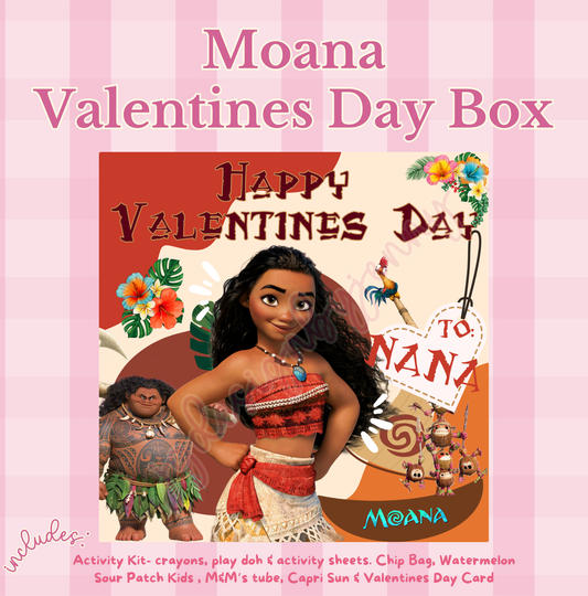 Moana Valentines Day Box