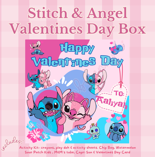 Stitch & Angel Valentines Day Box