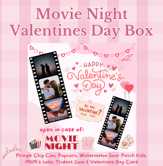 Movie Night Valentines Day Box