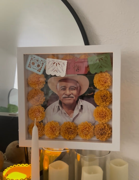 Dia de los Muertos Shadow Box Frame